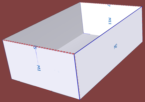 盒型ID在3D中呈現